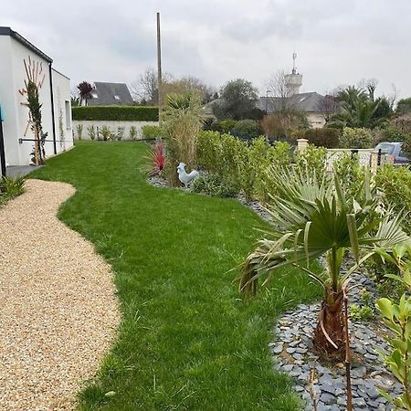 Logement Entier Tout Confort Dans Maison Neuve Locquirec Exteriör bild